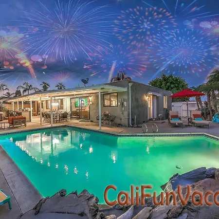 Cali Disneyland Fun Villa Pool/Hot Tub/Near Beach